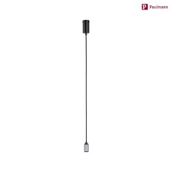 pendant luminaire RUNA GU10 IP20, anthracite, black dimmable