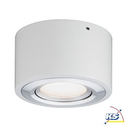 Luminaire de plafond ARGUN LED  1 flamme, rond, pivotant, aluminium bross gradable