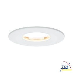 Lumire encastre NOVA PLUS COIN rond IP65, blanc mat gradable 6,8W 2.700K