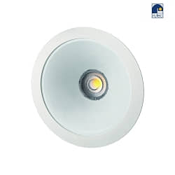 Downlight CYRA L ECO REFIT contrlable par DALI IP20, couvert de poudre, blanche gradable