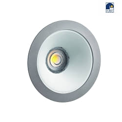 Downlight CYRA L ECO REFIT on/off IP20, couvert de poudre, argent 