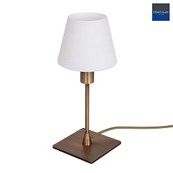 Lampe de table ANCILLA  1 flamme, langue, avec fonction de commutation, conique E14 IP20, bronze bross gradable
