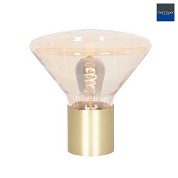Lampe de table AMBIANCE E27 IP20, laiton
