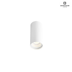 LED Ceiling luminaire SOLID PETIT 1.0,  6cm, 4.5W 2700K, CRi >90, fixed, dimmable, white