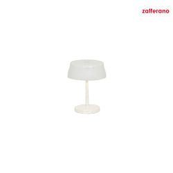 Lampe de table  accu SISTER LIGHT MINI IP65, scintillant, blanc perle gradable